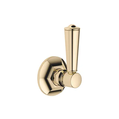 MADISON Unterputzventil  rechtsschließend 1/2" - Messing (23kt Gold) - Set aus 2 Artikeln