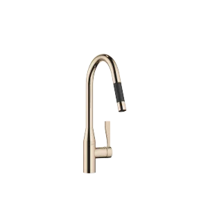 SYNC Single-lever mixer Pull-down with spray function - Champagne (22kt Gold) - 33 870 895-47 0010