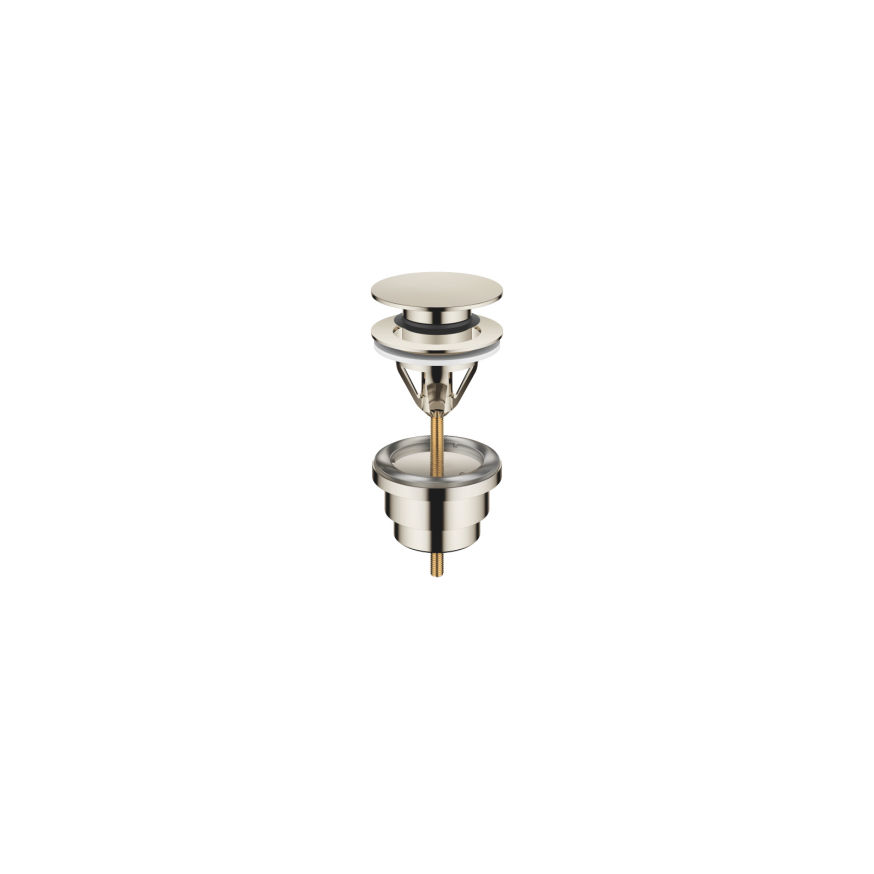 SERIENNEUTRAL Ablaufgarnitur mit Druckverschluss 1 1/4" - Platin - 10 125 970-08