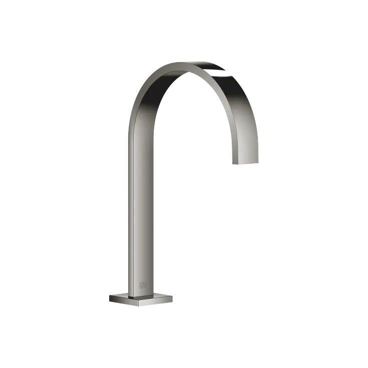 MEM Deck-mounted basin spout with pop-up waste - Dark Chrome - 13 715 782-19