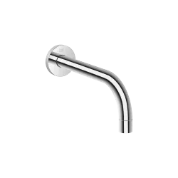 Wall-mounted basin spout without pop-up waste - Chrome - 13 800 882-00