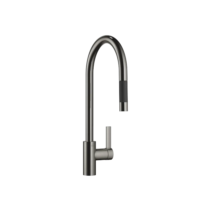 TARA ULTRA Single-lever mixer Pull-down with spray function - Dark Chrome - 33 870 875-19 0010