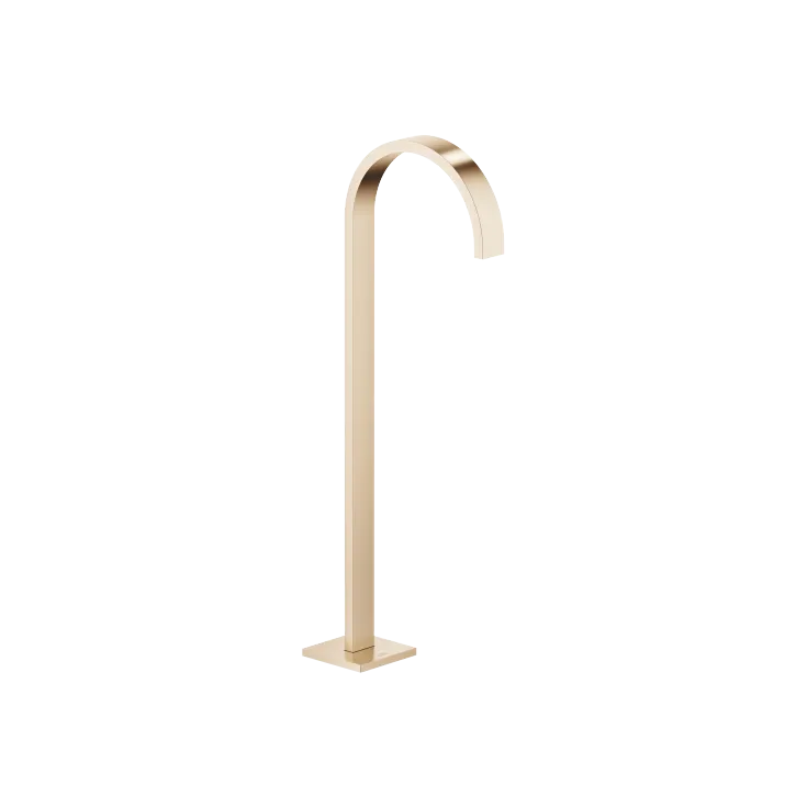 MEM Bath spout without diverter for free-standing assembly - Brushed Champagne (22kt Gold) - 13 672 780-46