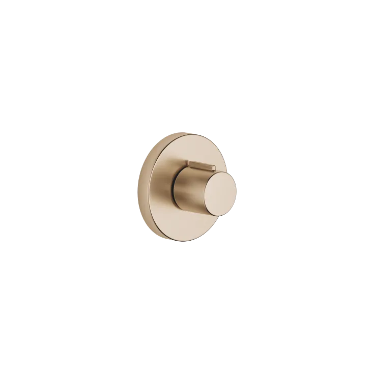 META Unterputzventil , rechtsschließend 3/4" - Light Gold gebürstet (PVD) - 36 608 660-27
