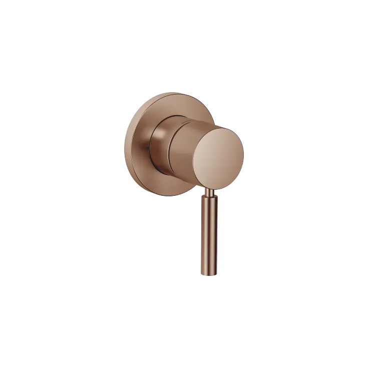 Batería monomando empotrada con cubierta - Bronce cepillado - 36 060 660-42