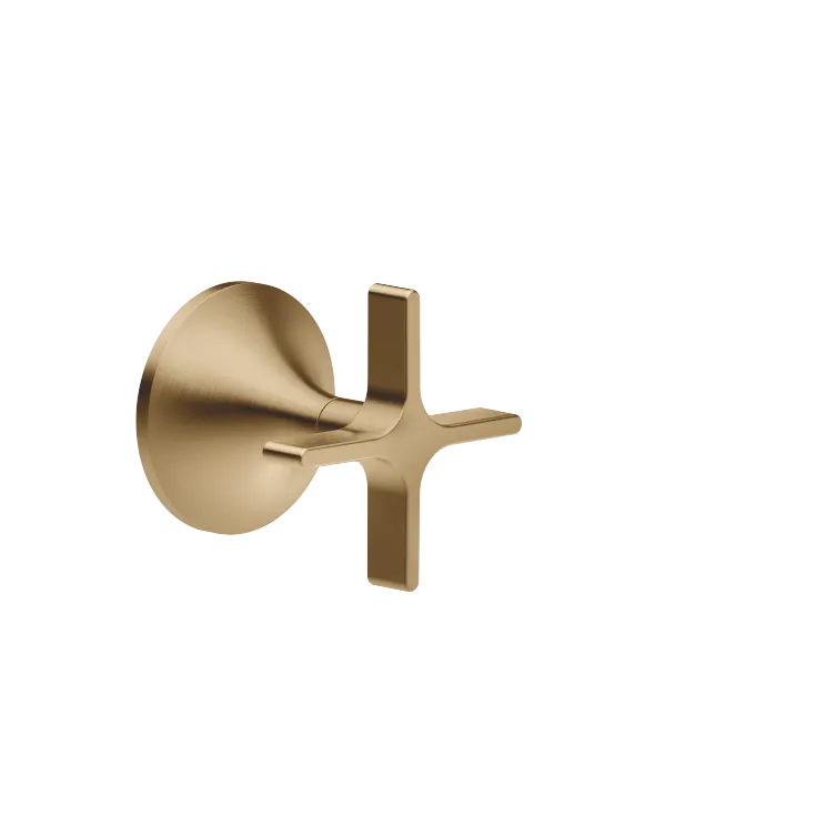 VAIA Wall valve clockwise closing 1/2" - Brushed Dark Brass - 36 607 809-39
