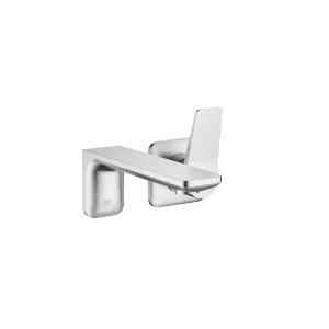 LISSÉ Wall-mounted single-lever basin mixer without pop-up waste - Brushed Chrome - 36 860 845-93