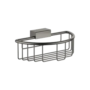 Shower basket for wall mounting - Brushed Dark Platinum - 83 290 970-99