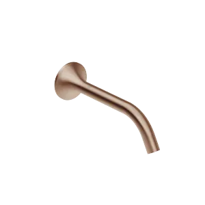 VAIA Wall-mounted basin spout without pop-up waste - Brushed Bronze - 13 800 809-42