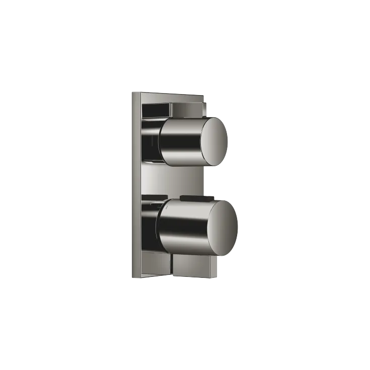 Concealed thermostat with two-way diverter - Dark Chrome - 36 426 670-19 0010