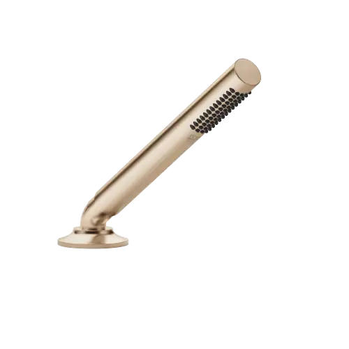 VAIA Hand shower set for bath rim or tile edge installation - Brushed Champagne (22kt Gold) - 27 702 809-46