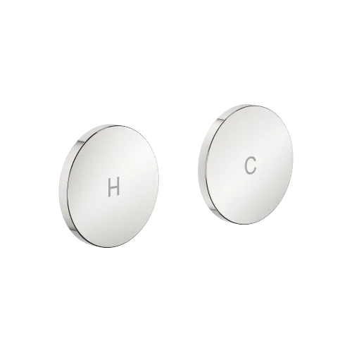 CYO Handle insert set H&C - Platinum - 11 285 811-08