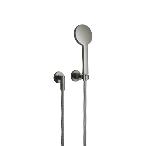 TARA Hand shower set with individual rosettes FlowReduce - Dark Chrome - 27 803 892-19 0010