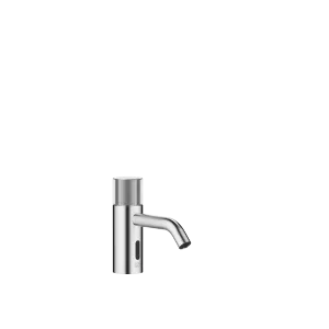 META Robinetterie de lavabo avec fonction d’ouverture et de fermeture électronique sans garniture d’écoulement - Chrome brossé - 44 515 660-93