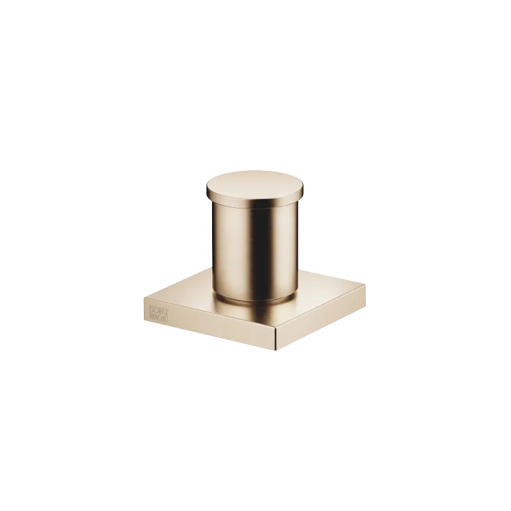 Two-way diverter for bath rim or tile edge installation - Brushed Champagne (22kt Gold) - 29 140 670-46
