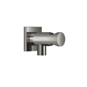 Wall elbow with integrated shower holder - Dark Chrome - 28 490 970-19