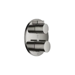 Concealed thermostat with three function volume control - Dark Chrome - 36 427 970-19