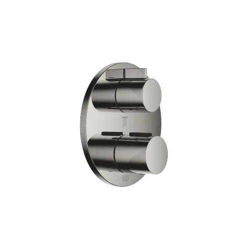 Concealed thermostat with three function volume control - Dark Chrome - 36 427 970-19