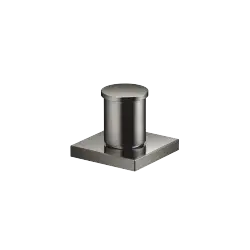 Two-way diverter for bath rim or tile edge installation - Dark Chrome - 29 140 670-19