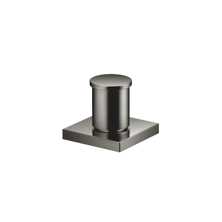 Two-way diverter for bath rim or tile edge installation - Dark Chrome - 29 140 670-19