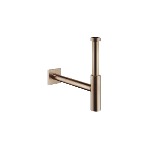 Siphon for basin 1 1/4" - Brushed Bronze (PVD) - 10 060 780-42