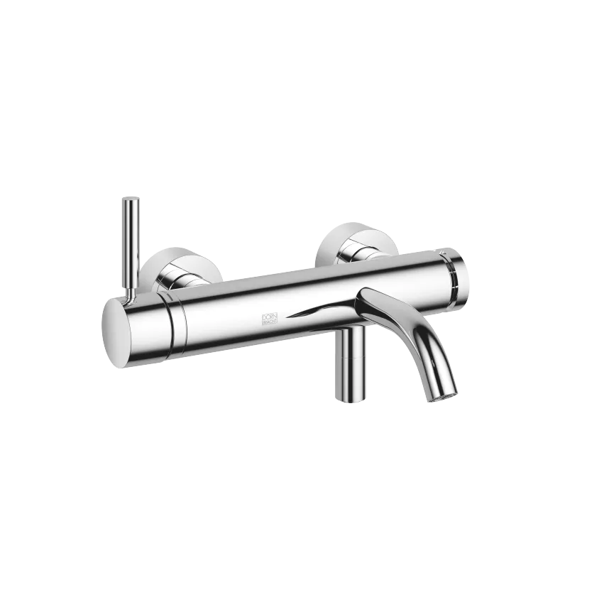 Meta Chrome Tub Faucets Single Lever Tub Mixer For Wall Mounted