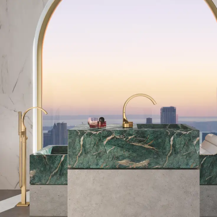 Premium design washbasin faucet extravagant