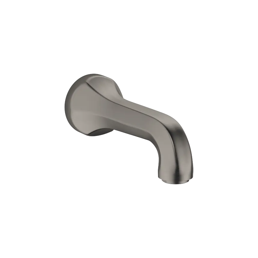 MADISON Tub spout for wall-mounted installation - Brushed Dark Platinum - 13 801 380-99