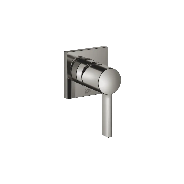 Concealed single-lever mixer with cover plate - Dark Chrome - 36 060 670-19
