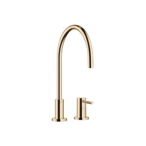 TARA Two-hole mixer with individual rosettes - Durabrass (23kt Gold) - 32 815 888-09