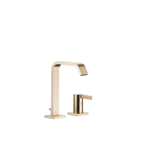 IMO Two-hole basin mixer with pop-up waste - Brushed Light Gold (PVD) - 29 217 671-27