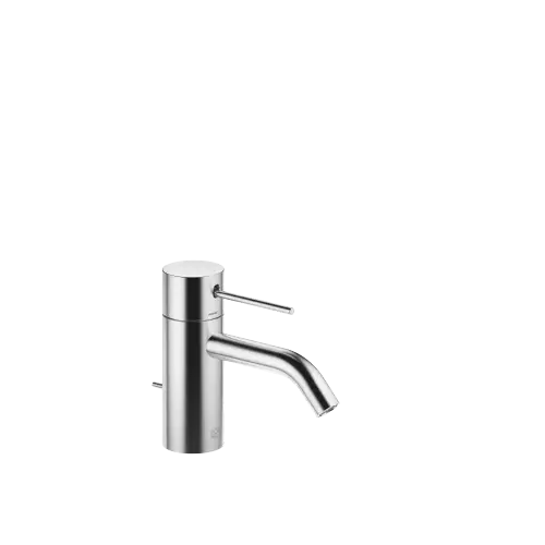 META META SLIM Mitigeur monocommande de lavabo avec garniture d'écoulement - Chrome brossé - 33 501 662-93