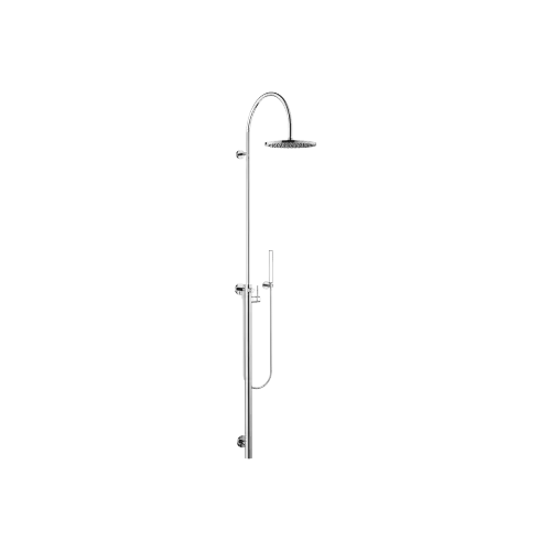Shower system with single-lever shower mixer without hand shower FlowReduce - Chrome - 26 025 661-00
