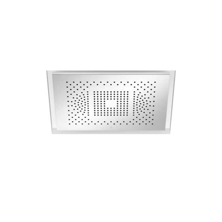 SERENITY SKY Panel de lluvia para montaje empotrado en techo con luz - Cromo - 41 771 979-00