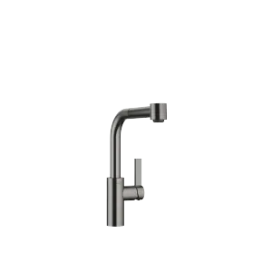 ELIO Single-lever mixer Pull-out with spray function - Brushed Dark Platinum - 33 870 790-99