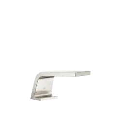 CL.1 Bec déverseur de bain sans inverseur pour montage sur gorge - Platine brossé - 13 612 705-06