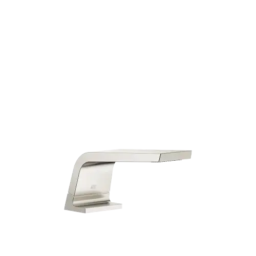 CL.1 Bocca vasca senza deviatore per montaggio bordo vasca - Platinato spazzolato - 13 612 705-06