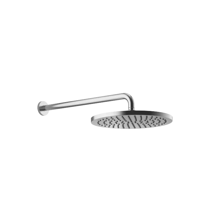 Soffione a pioggia con fissaggio a muro FlowReduce 300 mm - Cromo spazzolato - 28 678 970-93