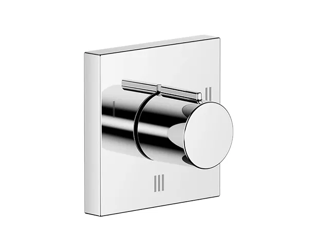 SYMETRICS Wall mounted three-way diverter - Brushed Durabrass (23kt Gold) - 36 210 980-33 0010