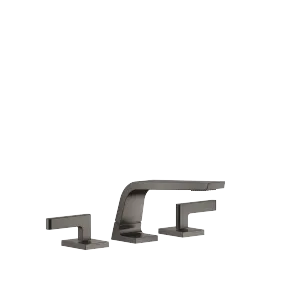 CL.1 Batería americana de lavabo sin válvula - Dark Platinum cepillado - Set que contiene 3 artículos