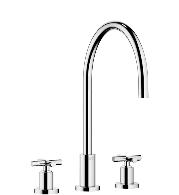 TARA Three-hole mixer - Brushed Dark Bronze (PVD) - 20 816 892-43