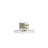 Handle Nature Squared Eggshell Snakeskin Black - Chrome
