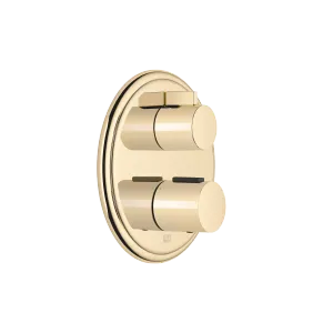 MADISON Concealed thermostat with one function volume control - Durabrass (23kt Gold) - 36 425 977-09