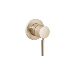 Concealed single-lever mixer with cover plate - Brushed Light Gold - 36 060 660-27