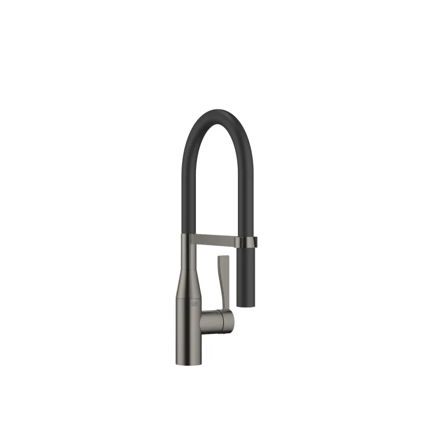 sync-brushed-dark-platinum-kitchen-faucets-profi-single-lever-mixer