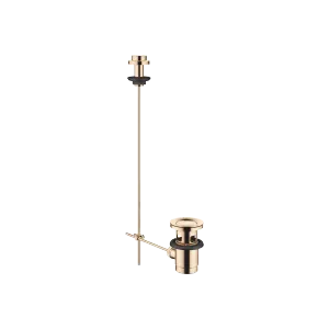 Ablaufgarnitur mit Zugknopf für Standmontage 1 1/4" - Light Gold - 10 200 970-26