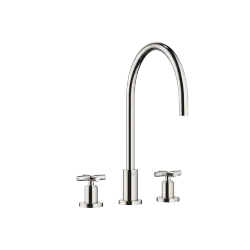 TARA Three-hole mixer - Platinum - 20 816 892-08