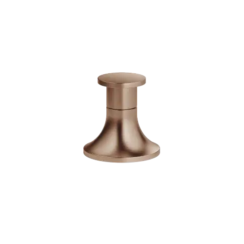 VAIA Two-way diverter for bath rim or tile edge installation - Brushed Bronze (PVD) - 29 140 809-42