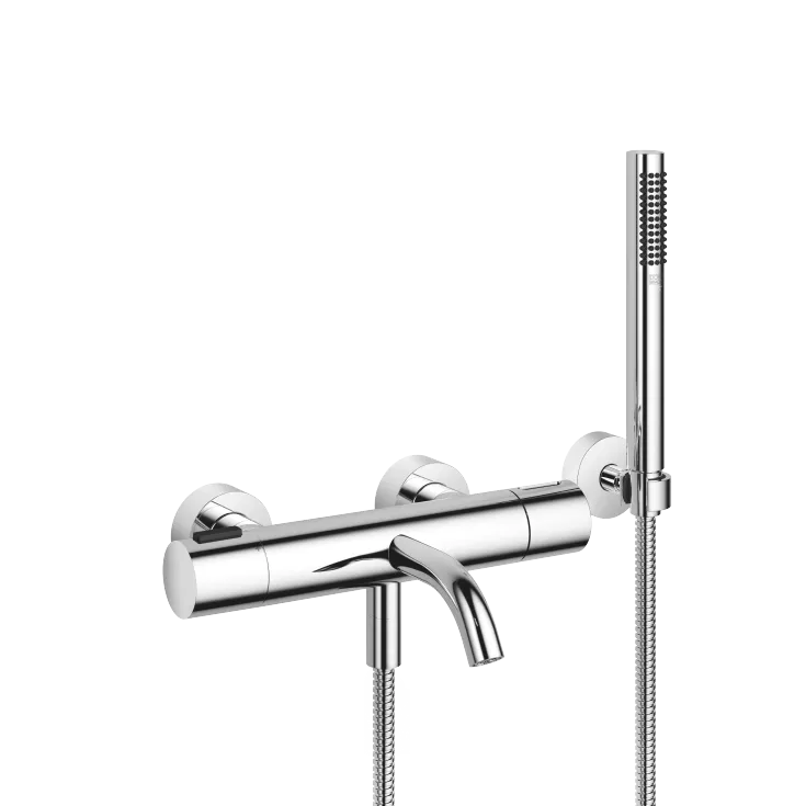 META Bath thermostat for wall mounting with hand shower set - Chrome - 34 234 979-00