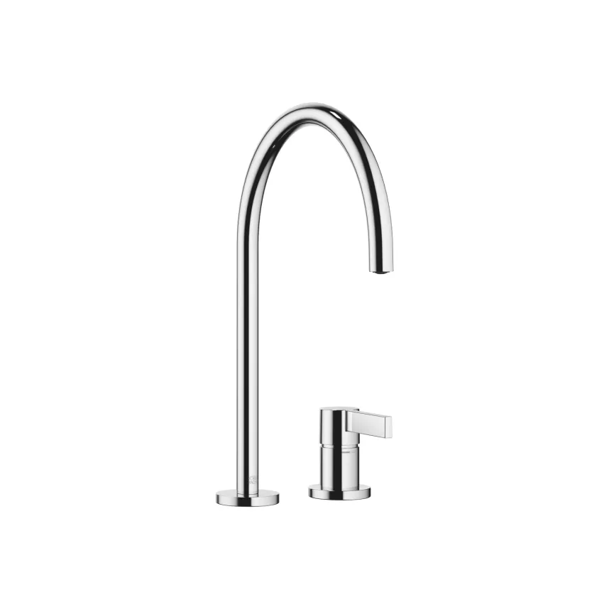 TARA ULTRA Chrome Kitchen faucets Twohole mixer with individual flanges